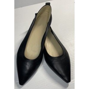 Everlane Womens Day Skimmer Pointed Flats Black Size 7